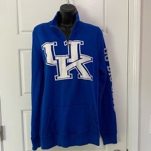 VS Pink university of Kentucky 1/4 zip